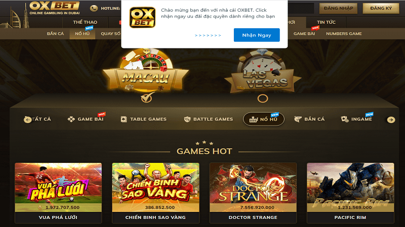Top Casino Slot Sites（trang web máy đánh bạc hot）－OXBET